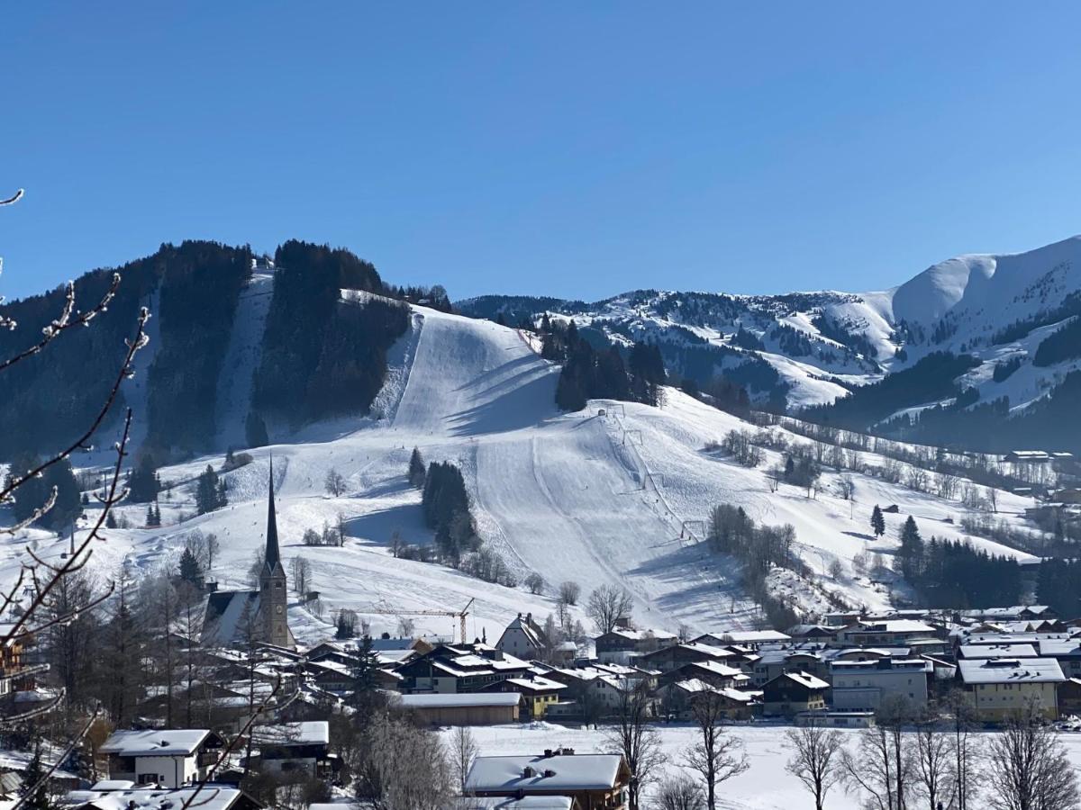Ferienhaus Gasteg Maria Alm am Steinernen Meer Bagian luar foto