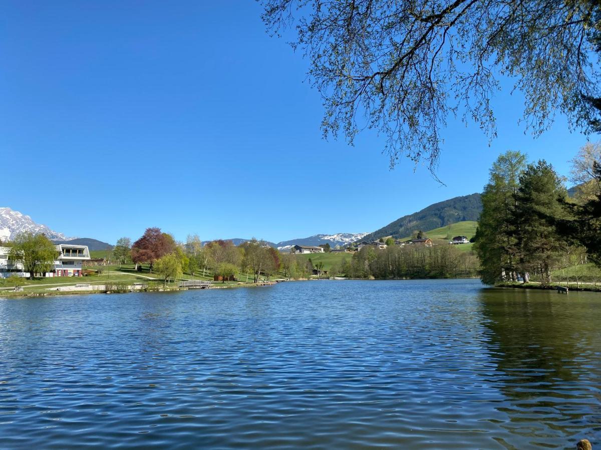 Ferienhaus Gasteg Maria Alm am Steinernen Meer Bagian luar foto